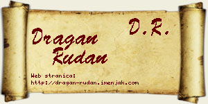 Dragan Rudan vizit kartica